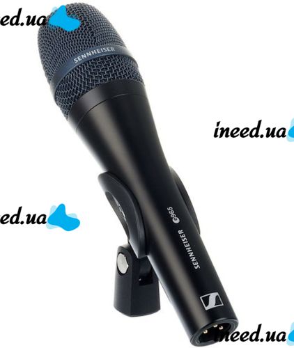 Ручний провідний мікрофон Sennheiser Evolution E965 для співу, вокальний односпрямований конденсаторний мікрофон для запису і караоке Чорний
