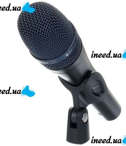 Ручний провідний мікрофон Sennheiser Evolution E965 для співу, вокальний односпрямований конденсаторний мікрофон для запису і караоке Чорний