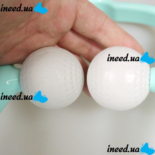 Ручний роликовий масажер для шиї Hexiang Neck Massager для зняття втоми і напруги