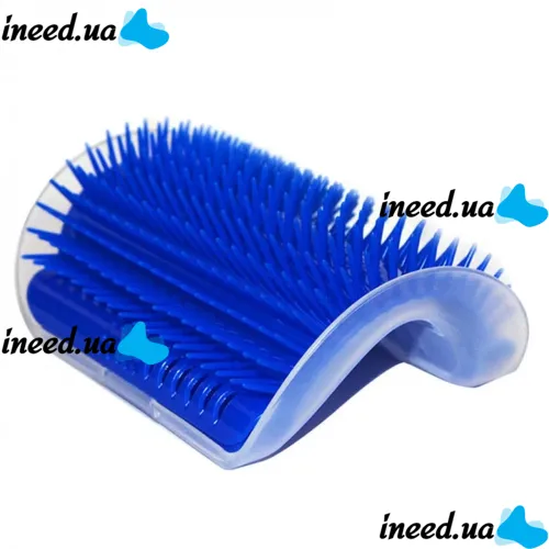 Massage Brush-Carding for Cats Hagen Catit Self Groomer for Grooming Corner Brush Carding for Cats and Dogs Animal Toy for Self-grooming