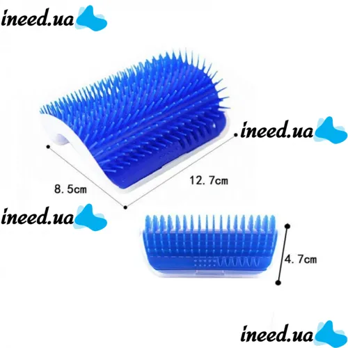 Massage Brush-Carding for Cats Hagen Catit Self Groomer for Grooming Corner Brush Carding for Cats and Dogs Animal Toy for Self-grooming