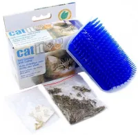 Massage Brush-Carding for Cats Hagen Catit Self Groomer for Grooming Corner Brush Carding for Cats and Dogs Animal Toy for Self-grooming