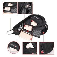 Міський рюкзак через плече SwissGear Sling 0078 Black Urban рюкзак через плече SwissGear Sling 0078