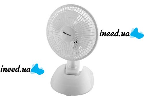 Настільний вентилятор Domotec MS-1623 15W з прищіпкою