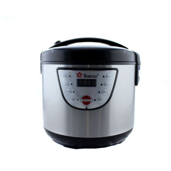 Мультиварка Domotec MS-7722 5л 6 программ Metall + книга рецептов