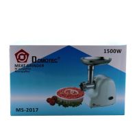 Kitchen Electric Meat Grinder Domotec MS-2017 1500W Red Meat Grinder