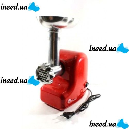 Kitchen Electric Meat Grinder Domotec MS-2017 1500W Red Meat Grinder