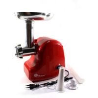 Kitchen Electric Meat Grinder Domotec MS-2017 1500W Red Meat Grinder