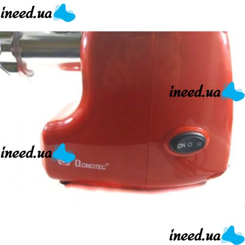 Kitchen Electric Meat Grinder Domotec MS-2017 1500W Red Meat Grinder