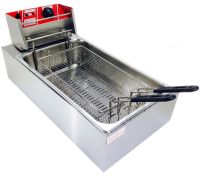 Professional fryer Su Tai ST-1006 fryer for cooking fries and chebureks 6L, Cheburek oven GoodFood EF6 with heating temperature 60-200C from the network