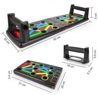 Доска для отжиманий Foldable Push Up Board JT-006, упор для отжиманий от пола 14 в 1 Регулируемая стойка, платформа, тренажер для мышц Supretto