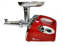 Electric Meat Grinder with Juicer Domotec MS-2019 2400W Red, Red