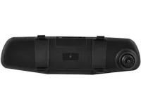 Автомобильный видеорегистратор зеркало LCD Full HD DVR-138W 4.3" дюйма с камерой заднего вида, Авторегистратор на 2 камеры угол обзора 170 градусов