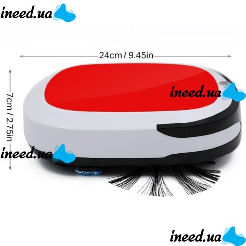 Миючий пилосос робот Zeof Robotic Vacuum cleaner WY-502, пилосос для вологого і сухого прибирання iCleaner 3d160