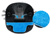 Миючий пилосос робот Zeof Robotic Vacuum cleaner WY-502, пилосос для вологого і сухого прибирання iCleaner 3d160