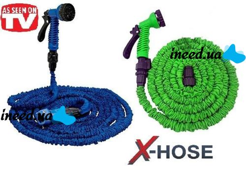 Садовий шланг для поливу Xhose 45 метрів 150FT з розпилювачем X-Hose 45м