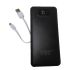 External Power Bank UKC K8 990000 mAh with LCD display for 3 usb Black