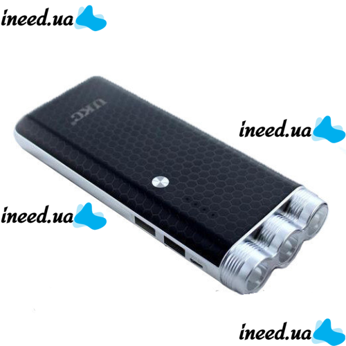 Portable Charger Power Bank LED UKC KC-05 35000 mAh Black Battery 