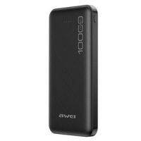 Portable Charger Power Bank Awei P28K 10000 mAh, Black Black