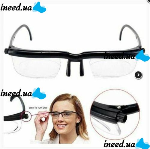 Universal glasses for vision Dial Vision with lens adjustment from -6 to +3