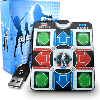 USB Dance Mat for PC Computer PC Dance mat X-treme Dance Pad Improved with CD