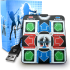 Танцевальный коврик usb для ПК компьютера PC Dance mat X-treme Dance Pad улучшенный с CD