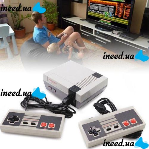 Retro Dendy Game Anniversary Edition NES 620 games with two joysticks Dendy 8 bit kids console with built-in games D1001 Grey