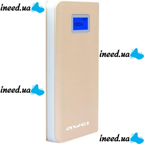 Portable Charger Power Bank Awei P83K with LCD Display 10000 mAh