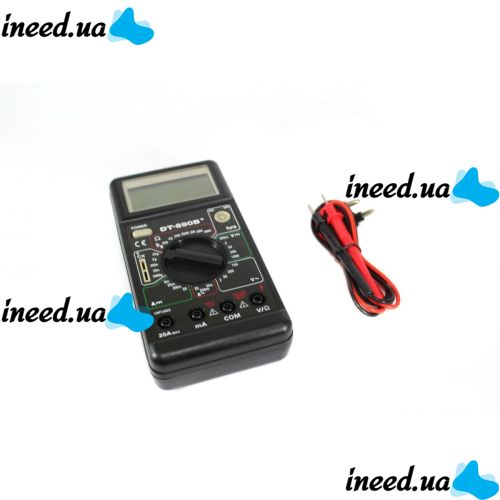 Цифровий професійний мультиметр Digital DT-890b + тестер