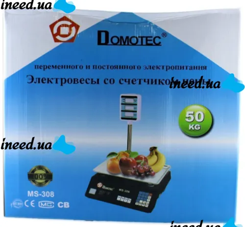 Electronic scales up to 50 kg Domotec MS-308 with MATARIX MX-411 stand