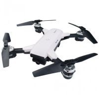 Складаний радіокерований квадрокоптер Drone YH-19 White, HD + FPV з HD WI-FI камерою на пульті управління