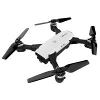 Складаний радіокерований квадрокоптер Drone YH-19 White, HD + FPV з HD WI-FI камерою на пульті управління