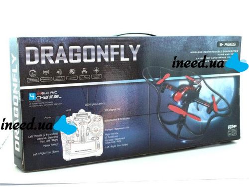 RC Mini Quadcopter Dragonfly Drone mini 407, X6 with Remote Control