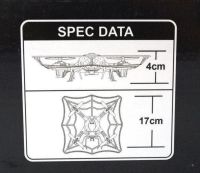Радіокерований міні квадрокоптер Doomsday Spider Drone mini 403, з пультом керування