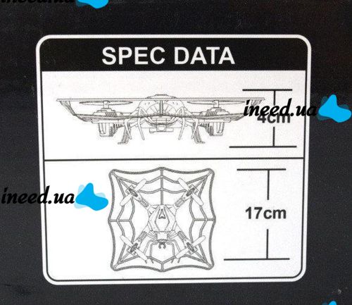 Радіокерований міні квадрокоптер Doomsday Spider Drone mini 403, з пультом керування