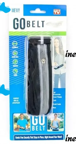 Спортивная сумка на пояс Go Runners Pocket Belt для бега, Поясной фитнес органайзер (27х10 см, 17х10) Sports Bag для тренировок, велопрогулок