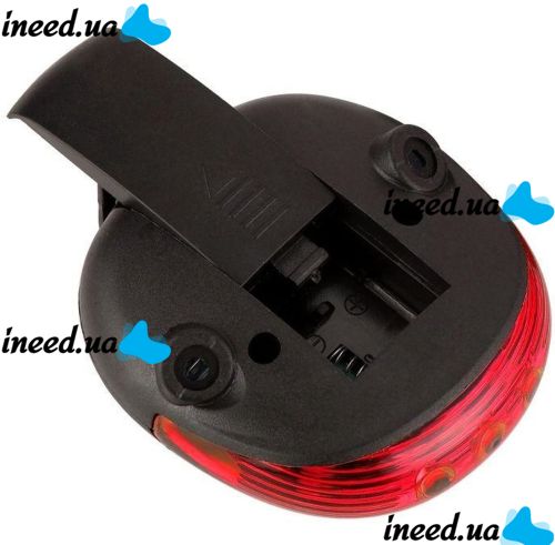 Bailong BL-118 Rear Bicycle Flashlight on the handlebar laser track with mounting, Bicycle flashlight headlight for a battery-powered bicycle with a BL118 fastener