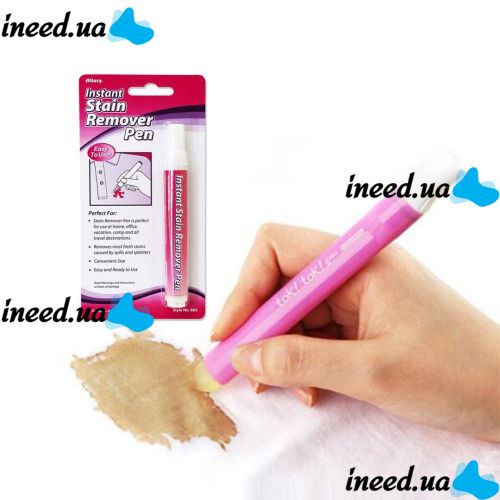 Олівець для видалення плям миттєвий плямовивідник Instant Stain Remover Pen
