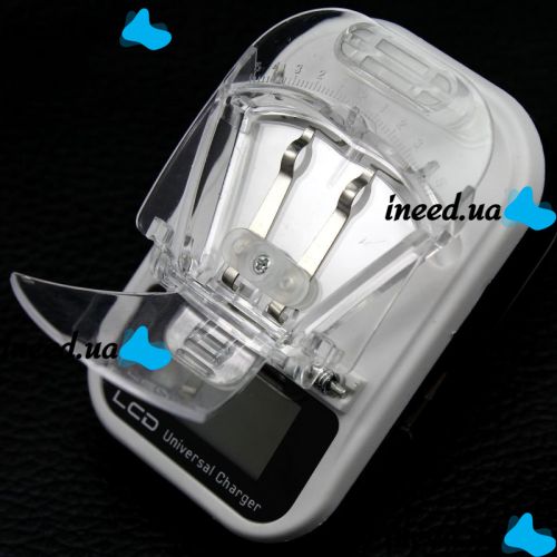 Universal charger Jabka HY02 with LCD display and USB for charging removable batteries
