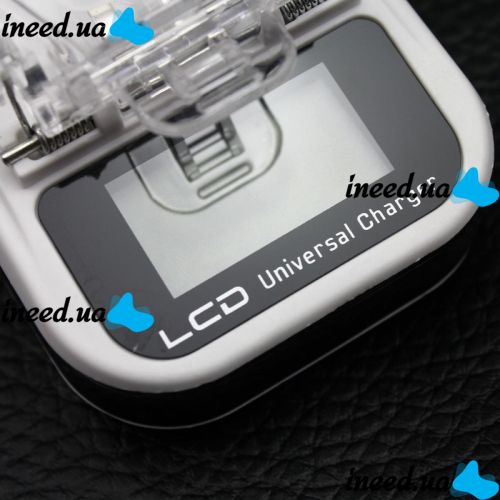 Universal charger Jabka HY02 with LCD display and USB for charging removable batteries