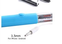 Z07-6S Selfie Monopod with 3.5 jack Cord, Smartphone Tripod