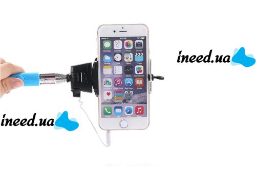 Z07-6S Selfie Monopod with 3.5 jack Cord, Smartphone Tripod
