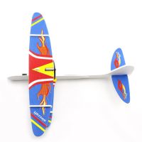 The Airkraft propellant foam airplane glider with a rechargeable electric motor is charged from microUSB