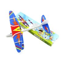 The Airkraft propellant foam airplane glider with a rechargeable electric motor is charged from microUSB
