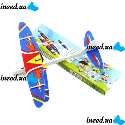 The Airkraft propellant foam airplane glider with a rechargeable electric motor is charged from microUSB