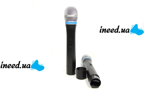 Бездротовий комплект з 2-х мікрофонів Sennheiser EW - 100 радіосистема два радіомікрофона і база