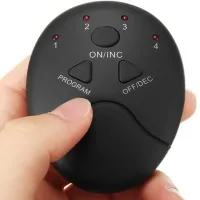 Myostimulator for buttocks and thighs EMS Hips Trainer vibrating pulse cellulite trainer, muscle firmness massager with remote control