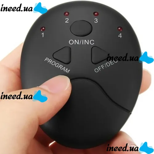 Myostimulator for buttocks and thighs EMS Hips Trainer vibrating pulse cellulite trainer, muscle firmness massager with remote control