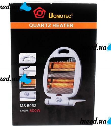 Table infrared heater Domotec MS-5952 800W