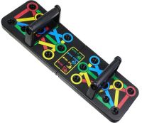 Доска для отжиманий Foldable Push Up Board JT-006, упор для отжиманий от пола 14 в 1 Регулируемая стойка, платформа, тренажер для мышц Supretto